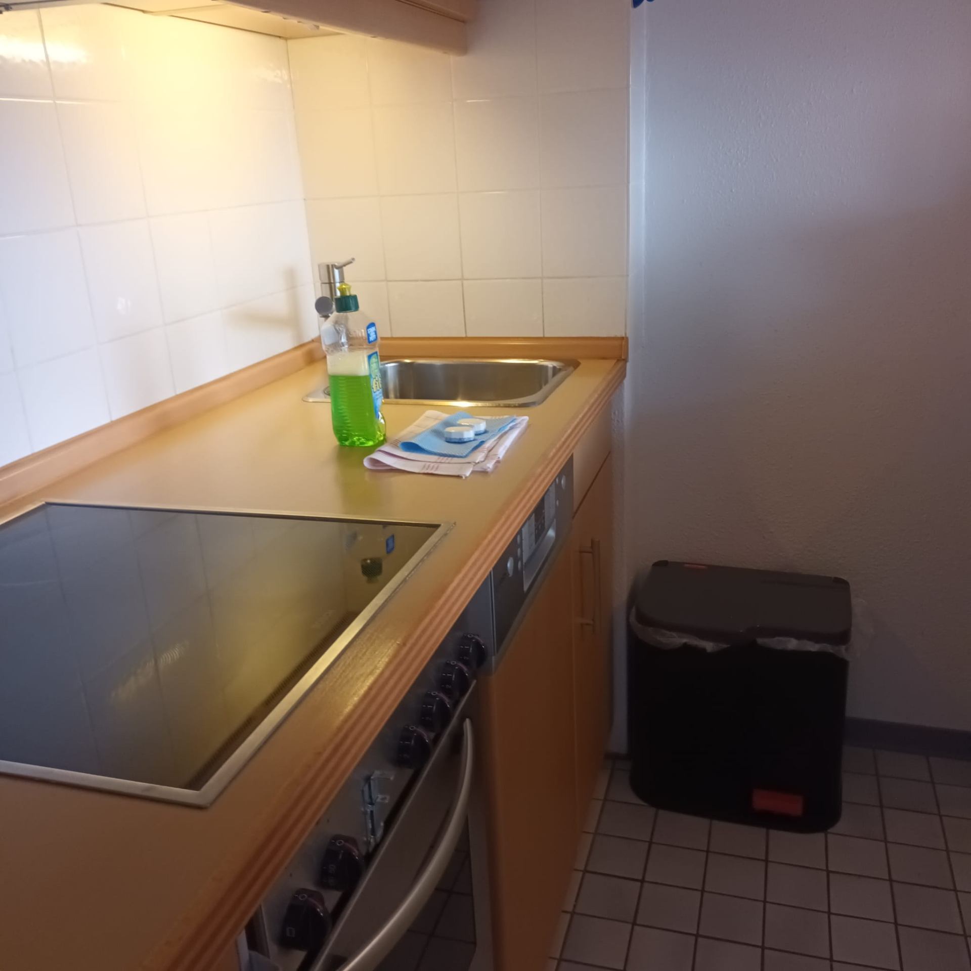Unser Reinigungsteam bei der Arbeit in einer Ferienwohnung in Ostholstein