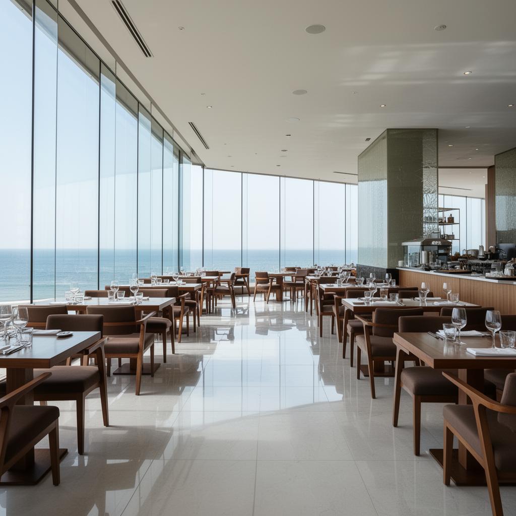 Restaurants nach der Reinigung